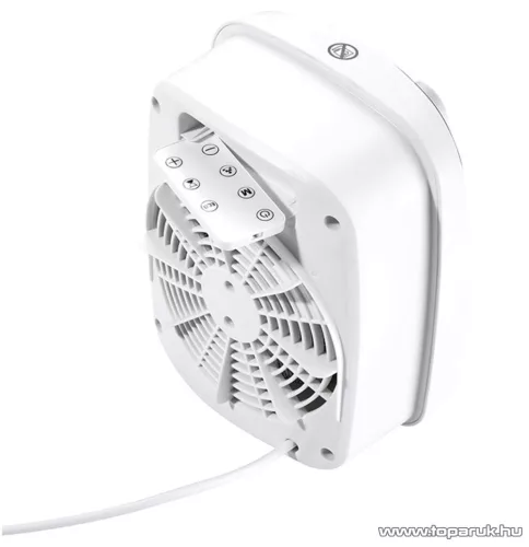 (SELEJT / K903129) SilverCrest SHLF 2000 E4 WH Digitális fűtőventilátor, ventilátoros hősugárzó fűtőtest távirányítóval, 2000 W, fehér