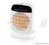 (BONTOTT / K260484) SilverCrest SHLF 2000 E4 WH Digitális fűtőventilátor, ventilátoros hősugárzó fűtőtest távirányítóval, 2000 W, fehér