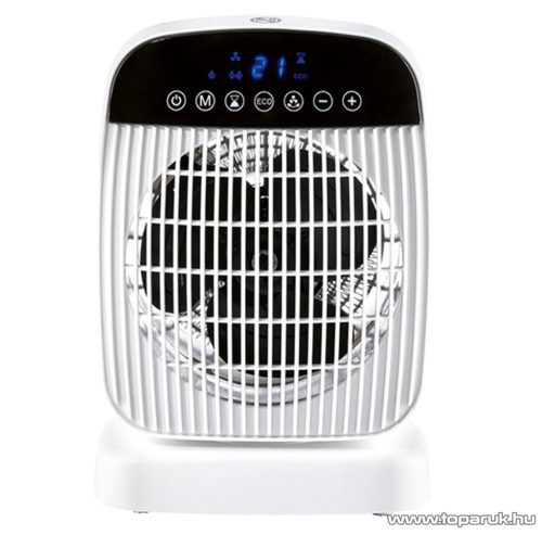 SilverCrest SHLF 2000 E4 WH Digitális fűtőventilátor, ventilátoros hősugárzó fűtőtest távirányítóval, 2000 W, fehér