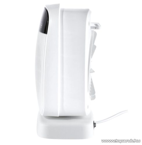 SilverCrest SHLF 2000 E4 WH Digitális fűtőventilátor, ventilátoros hősugárzó fűtőtest távirányítóval, 2000 W, fehér