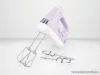 SilverCrest SHM 300 F1 LILA Kézi mixer 5 sebességfokozattal és Turbo funkcióval, halvány lila, 300 W