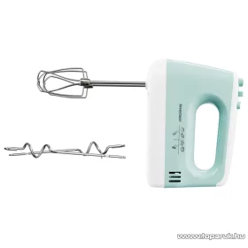   SilverCrest SHM 300 F1 MENTA Kézi mixer 5 sebességfokozattal és Turbo funkcióval, menta zöld, 300 W