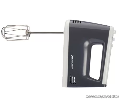 SilverCrest SHM 300 G1 GRAY Kézi mixer 5 sebességfokozattal és Turbo funkcióval, sötét szürke, 300 W