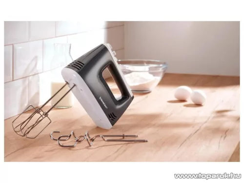 SilverCrest SHM 300 G1 GRAY Kézi mixer 5 sebességfokozattal és Turbo funkcióval, sötét szürke, 300 W