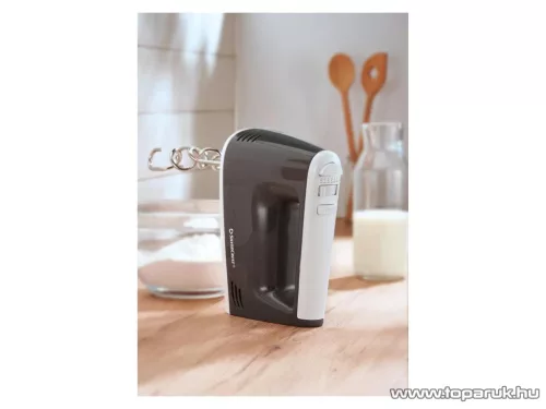 SilverCrest SHM 300 G1 GRAY Kézi mixer 5 sebességfokozattal és Turbo funkcióval, sötét szürke, 300 W