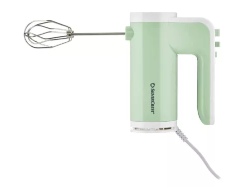 SilverCrest SHM 400 G1 GREEN Kézi mixer 5 sebességfokozattal és Turbo funkcióval, pisztácia zöld, 400 W