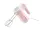SilverCrest SHM 400 G1 PINK Kézi mixer 5 sebességfokozattal és Turbo funkcióval, rózsaszín, 400 W