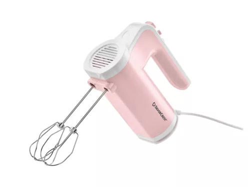 SilverCrest SHM 400 G1 PINK Kézi mixer 5 sebességfokozattal és Turbo funkcióval, rózsaszín, 400 W