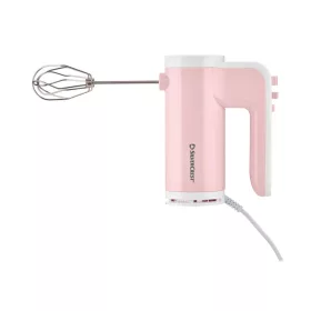   SilverCrest SHM 400 G1 PINK Kézi mixer 5 sebességfokozattal és Turbo funkcióval, rózsaszín, 400 W
