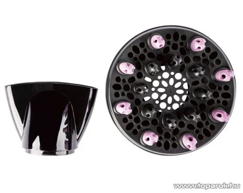 SilverCrest SHTB 2400 A1 Professzionális ionizáló hajszárító szűkítővel és diffúzorral, Cool Shot hideglevegő funkcióval, lila, 2400 W