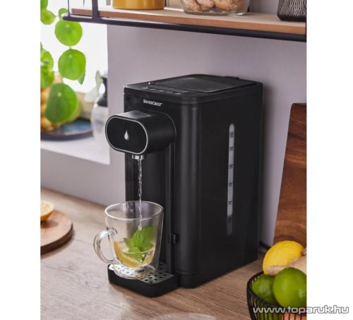 SilverCrest SHWS 2600 A1 Digitális vízforraló és forróvíz adagoló automata (forróital készítő és melegentartó), fekete, 2.9 liter, 2600 W 