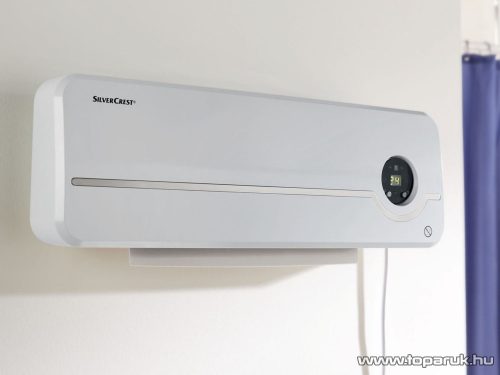 SilverCrest SKWH 2000 A2 Fali digitális PTC kerámia hősugárzó, színes LED kijelzővel, távirányítóval, 2000 W