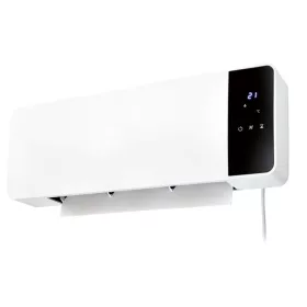   SilverCrest SKWH 2000 B2 SMA Kerámia PTC digitális fali hősugárzó / fűtőventilátor LED kijelzővel, távirányítóval, fehér, 2000W