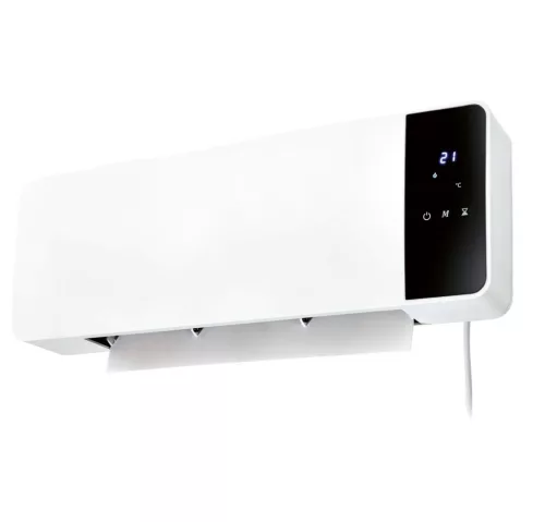 SilverCrest SKWH 2000 B2 SMA Kerámia PTC digitális fali hősugárzó / fűtőventilátor LED kijelzővel, távirányítóval, fehér, 2000W