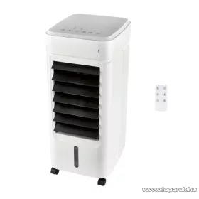   SilverCrest SML 330 A1 Mobil léghűtő időzítő funkcióval + távirányítóval és 2 db jégakkuval, 4 literes víztartály, 65 W, fehér