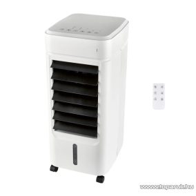   SilverCrest SML 330 A1 Mobil léghűtő időzítő funkcióval + távirányítóval és 2 db jégakkuval, 4 literes víztartály, 65 W, fehér