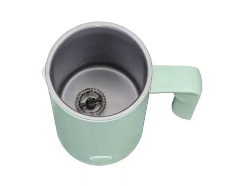 SilverCrest SMSP 500 A1 GREEN Tejhabosító, 300 ml űrtartalmú tejforraló 4 féle tejhab üzemmóddal, pisztácia zöld, 500 W