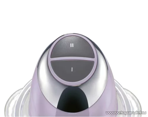 SilverCrest SMZC 500 D1 Design üvegtálas konyhai aprító, jégdaráló funkcióval, 500 W, 1,2 literes, levendula lila