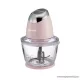 SilverCrest SMZC 500 D2 PINK Üvegtálas konyhai aprító, jégdaráló funkcióval, 500 W, 1,2 literes, Világos rózsaszín