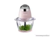 SilverCrest SMZC 500 D2 PINK Üvegtálas konyhai aprító, jégdaráló funkcióval, 500 W, 1,2 literes, Világos rózsaszín