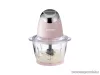 SilverCrest SMZC 500 D2 PINK Üvegtálas konyhai aprító, jégdaráló funkcióval, 500 W, 1,2 literes, Világos rózsaszín