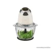 SilverCrest SMZC 500 C3 CM Retro 1973 Üvegtálas konyhai aprító, jégdaráló funkcióval, 500 W, 1,2 literes, krém