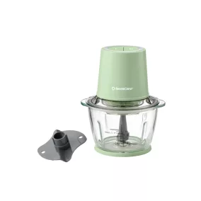 SilverCrest SMZC 500 E1 zöld konyhai aprító 1,2 literes üveg tállal