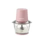   SilverCrest SMZC 500 E1 PINK Üveg tálas konyhai aprító, jégdaráló funkcióval, rózsaszín, 500 W, 1,2 literes