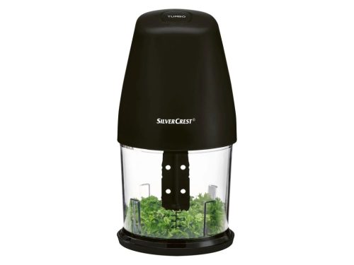 Kivehető rozsdamentes nemesacél késpár és 840 ml-es keverőtál a SilverCrest aprítóhoz