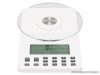 SilverCrest SNAW 1000 D2 Digitális, üveglapos tápértékelemző konyhai mérleg, 1g / 5kg, fehér