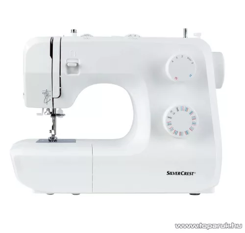 (HIBÁS / K127246) SilverCrest CARINA SNM 33 C1 Varrógép 33 hagyományos, díszítő és overlock öltésprogrammal