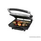   SilverCrest SPM 2000 E2 Elektromos asztali grillsütő, kontakt grill, panini sütő, panini grill (tapadásmentes ILAG bevonattal), 2000 W