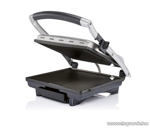 SilverCrest SPM 2000 E2 Elektromos asztali grillsütő, kontakt grill, panini sütő, panini grill (tapadásmentes ILAG bevonattal), 2000 W