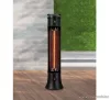 (SELEJT / K859180) SilverCrest SSH 1200 A1 Kültéri karbonszálas infravörös terasz hősugárzó, teraszfűtő, infra fűtőtest, 1200 W