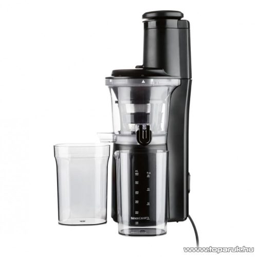 SilverCrest SSJBK 300 B3 Slow Juicer elektromos lassú zöldség és gyümölcsprés, fekete, 300W
