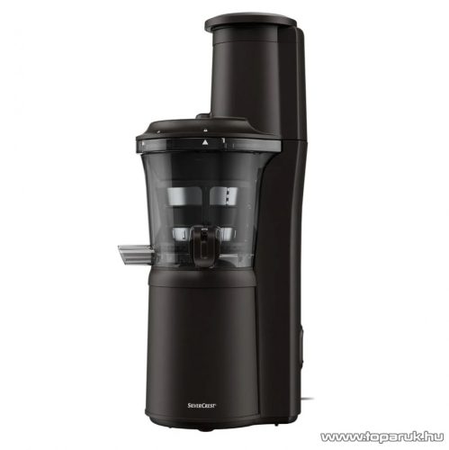 SilverCrest SSJBK 300 B3 Slow Juicer elektromos lassú zöldség és gyümölcsprés, fekete, 300W