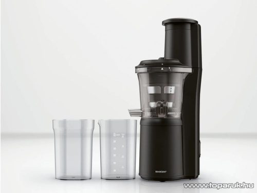 SilverCrest SSJBK 300 B3 Slow Juicer elektromos lassú zöldség és gyümölcsprés, fekete, 300W
