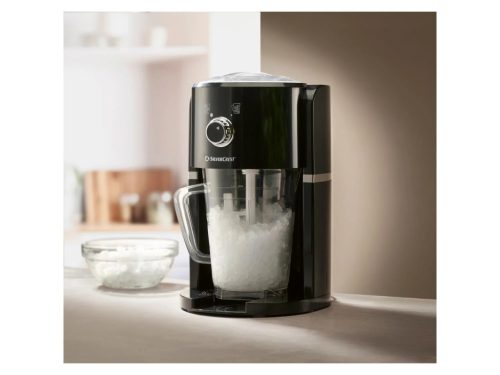 SilverCrest SSM 30 B1 Slushy Marker Jégkása készítő gép (jégkocka daráló mixer / jégkásakészítő),  fekete, 1,1 liter / 30 W