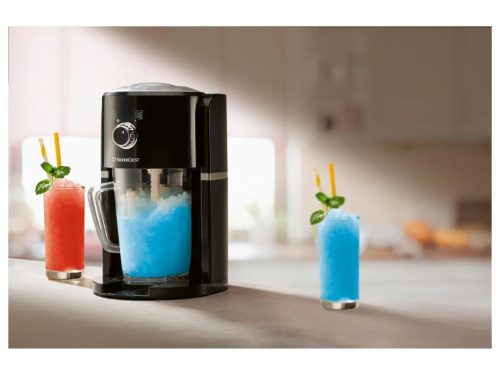 SilverCrest SSM 30 B1 Slushy Marker Jégkása készítő gép (jégkocka daráló mixer / jégkásakészítő),  fekete, 1,1 liter / 30 W