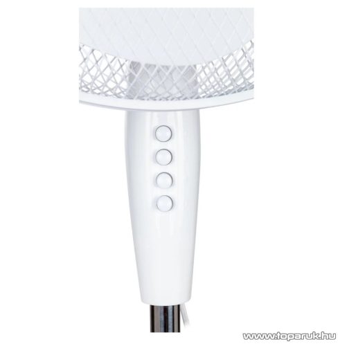 SilverCrest SSVF 38 A1 Álló ventilátor oszcilláció funkcióval, állítható magasságú, 105-125 cm, 45 W, fehér