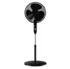 Tronic / SilverCrest SSVF 45 D2 BK Álló ventilátor oszcilláció és időzítő funkcióval + távirányítóval, 45 W, fekete