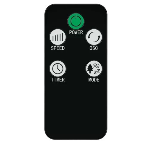 Tronic / SilverCrest SSVF 45 D2 BK Álló ventilátor oszcilláció és időzítő funkcióval + távirányítóval, 45 W, fekete