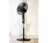 Tronic / SilverCrest SSVF 45 D2 BK Álló ventilátor oszcilláció és időzítő funkcióval + távirányítóval, 45 W, fekete