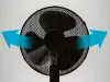 Tronic / SilverCrest SSVF 45 D2 BK Álló ventilátor oszcilláció és időzítő funkcióval + távirányítóval, 45 W, fekete