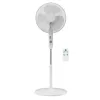 Tronic / SilverCrest SSVF 45 D2 WH Álló ventilátor oszcilláció és időzítő funkcióval + távirányítóval, 45 W, fehér
