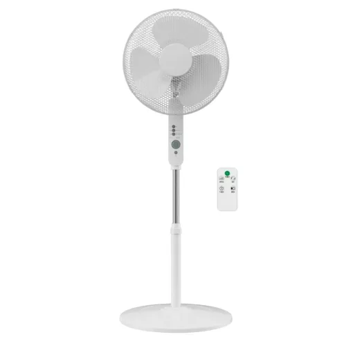 Tronic / SilverCrest SSVF 45 D2 WH Álló ventilátor oszcilláció és időzítő funkcióval + távirányítóval, 45 W, fehér