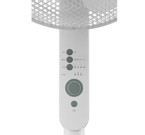 Tronic / SilverCrest SSVF 45 D2 WH Álló ventilátor oszcilláció és időzítő funkcióval + távirányítóval, 45 W, fehér