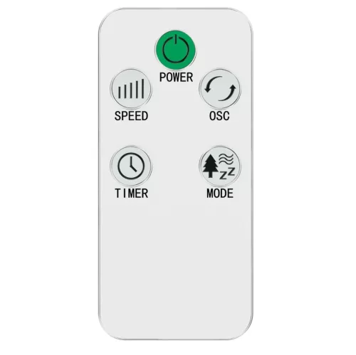 Tronic / SilverCrest SSVF 45 D2 WH Álló ventilátor oszcilláció és időzítő funkcióval + távirányítóval, 45 W, fehér