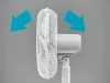 Tronic / SilverCrest SSVF 45 D2 WH Álló ventilátor oszcilláció és időzítő funkcióval + távirányítóval, 45 W, fehér