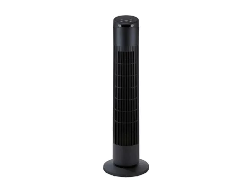 (SELEJT / K175622) Tronic TTVL 50 A1 BK Digitális toronyventilátor, oszlopventilátor LED kijelzővel, távirányítóval, fekete, 50 W